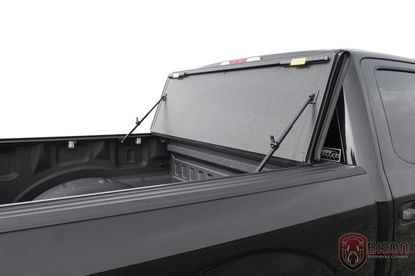 Chevy Silverado 1500 Flip Back Hard Tri-fold Tonneau Cover – Bison ...