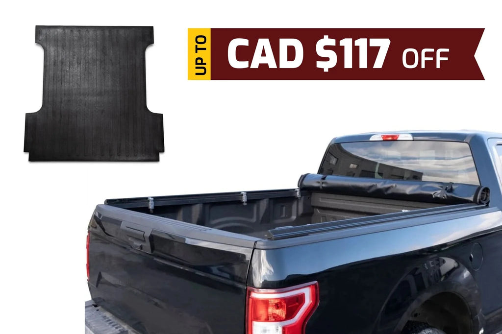 Soft Roll Up Tonneau Cover + Bed Mats