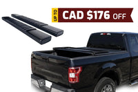 Soft Tri Fold Tonneau Cover + Side Steps