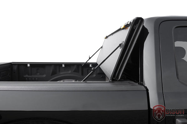 Honda Ridgeline Flip Back Hard Tri-fold Tonneau Cover – Bison Tonneau ...